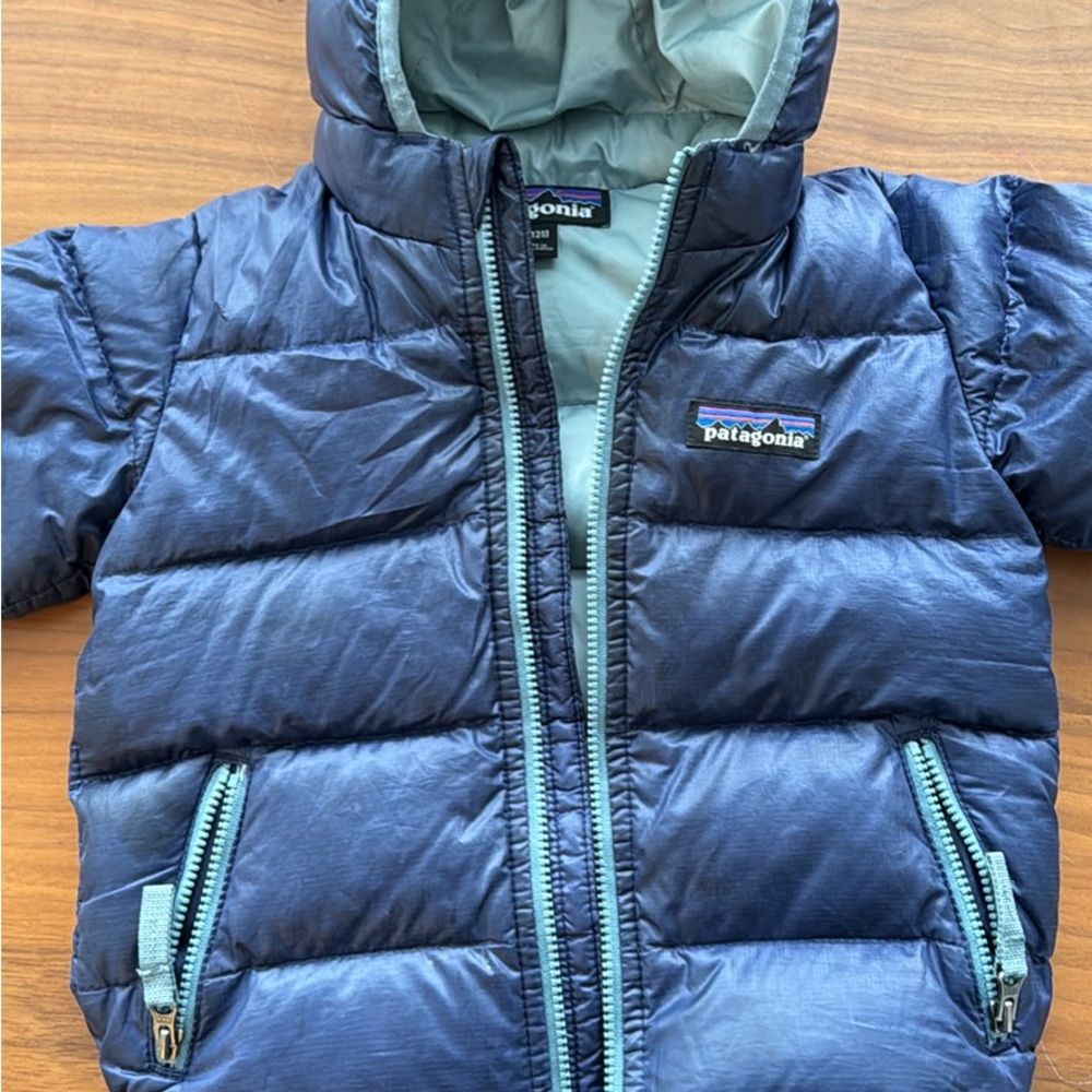 Patagonia Navy Blue Puffer Jacket